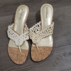 Small wedge sandals